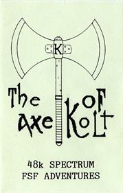 The Axe of Kolt - Box - Front Image