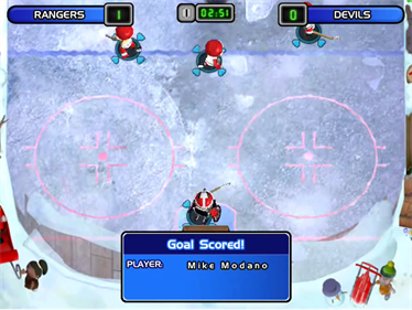 Backyard Hockey - Screenshot - Gameplay Image