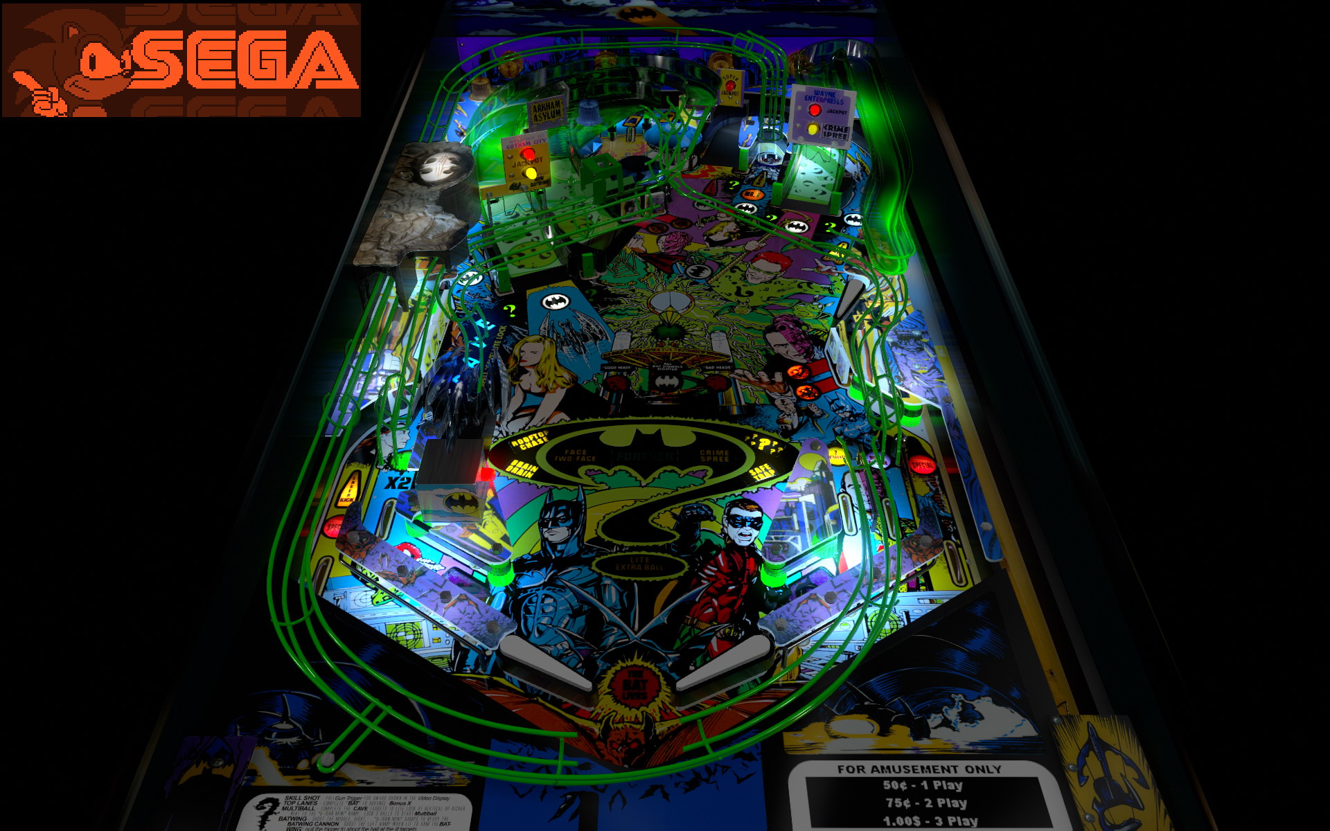 Batman Forever Pinball Machine