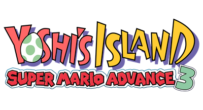 Super Mario Advance 3: Yoshi's Island - Clear Logo Image
