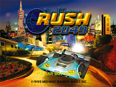 San Francisco Rush 2049 - Screenshot - Game Title Image