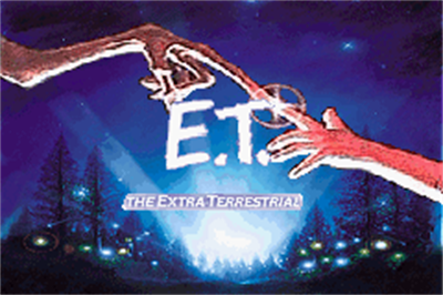 E.T. the Extra-Terrestrial - Screenshot - Game Title Image