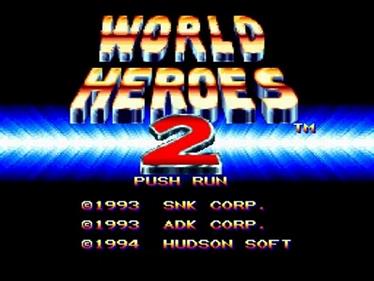 World Heroes 2 - Screenshot - Gameplay Image