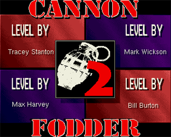 Cannon Fodder 2: Alien Levels - Screenshot - Game Title Image