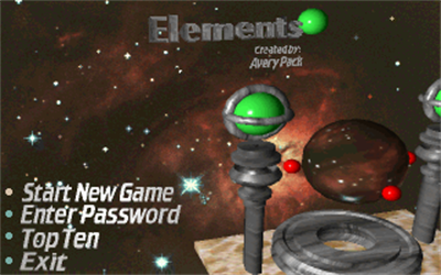 Elements - Screenshot - Game Select Image