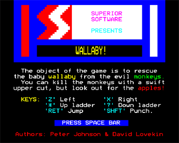 Wallaby - Screenshot - Game Title Image