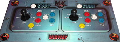 Mortal Kombat 3 - Arcade - Control Panel Image