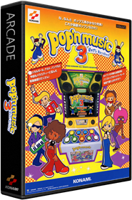 Pop'n Music 3 - Box - 3D Image