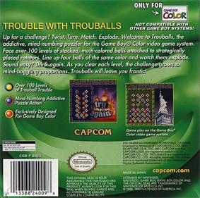 Trouballs - Box - Back Image