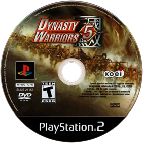Dynasty Warriors 5 - Disc Image
