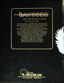 Hi-Res Adventure #4: Ulysses and the Golden Fleece - Box - Back Image