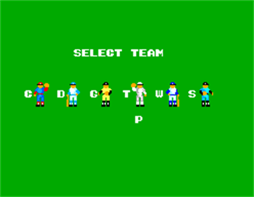 Great Baseball (1985 Version) - Screenshot - Game Select Image