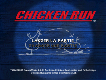 Chicken Run - Screenshot - Game Title Image