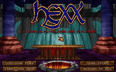 Hexx: Heresy of the Wizard - Screenshot - Game Title
