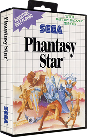 Phantasy Star - Box - 3D Image