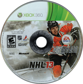 NHL 13 - Disc Image