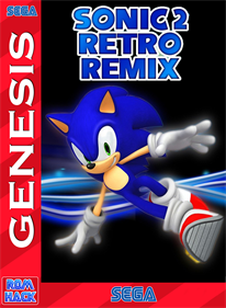 Sonic 2 Retro Remix - Fanart - Box - Front Image