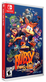 Bubsy: Paws on Fire! - Box - 3D Image