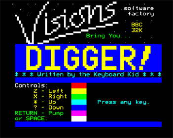 Digger - Screenshot - Game Title Image