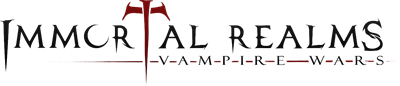 Immortal Realms: Vampire Wars - Clear Logo Image