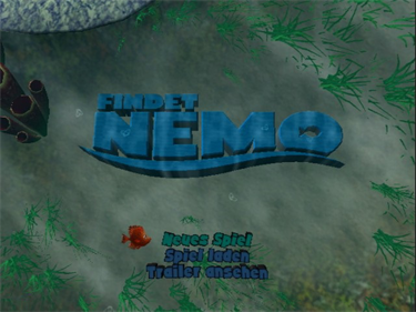 Finding Nemo - Screenshot - Game Title Image