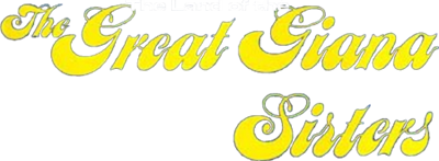 The Land of the Great Giana Sisters - Clear Logo Image