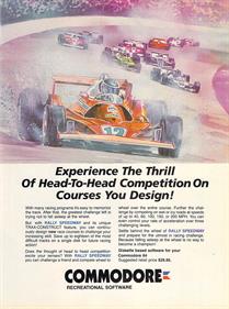 Rally Speedway - Advertisement Flyer - Front Image