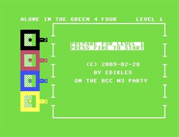 Alone in the Green - Screenshot - Game Title Image