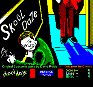 Skool Daze - Screenshot - Game Title Image