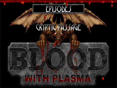 Cryptic Passage for Blood - Screenshot - Game Title Image