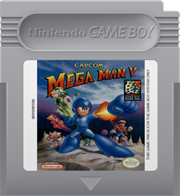 Mega Man V - Fanart - Cart - Front