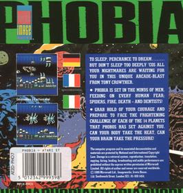Phobia - Box - Back Image
