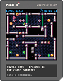 Puzzle Cave II: The Clone Potatoes - Cart - Front Image