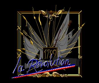 1789 La Revolution - Screenshot - Game Title Image