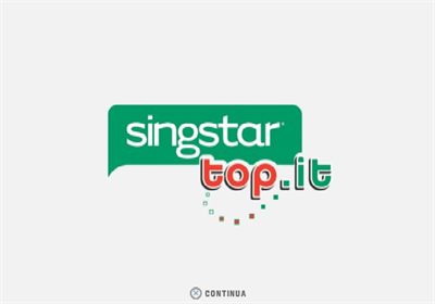 SingStar: top.it - Screenshot - Game Title Image