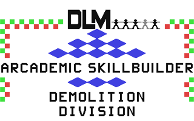 Demolition Division - Screenshot - Game Title Image