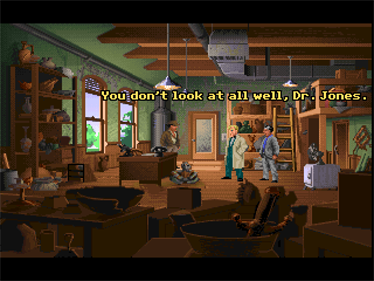 Indiana Jones and the Fate of Atlantis - Screenshot - Gameplay Image