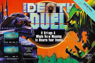 Death Duel - Advertisement Flyer - Front Image