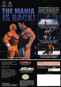 Legends of Wrestling II - Box - Back Image