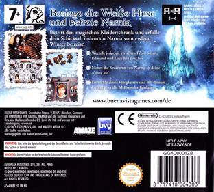 The Chronicles of Narnia: The Lion, the Witch and the Wardrobe - Box - Back Image