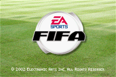 FIFA Soccer 2003 - Screenshot - Game Title Image
