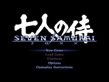 Seven Samurai 20XX - Screenshot - Game Select Image