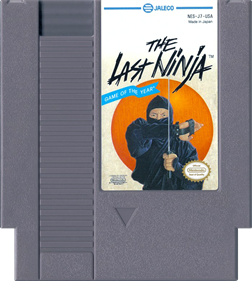 The Last Ninja - Cart - Front Image