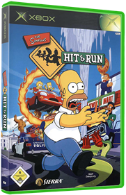 The Simpsons: Hit & Run - Box - 3D Image