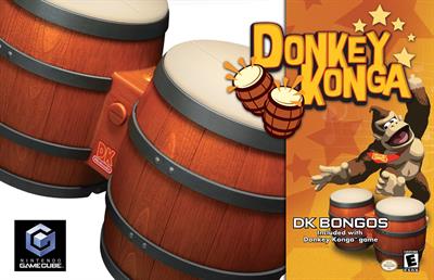 Donkey Konga - Fanart - Box - Front Image