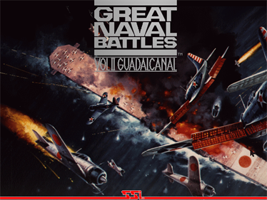 Great Naval Battles Vol. II: Guadalcanal 1942-43 - Screenshot - Game Title Image