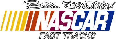 Bill Elliott's NASCAR Fast Tracks - Clear Logo Image