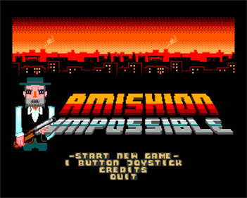 Amishion Impossible - Screenshot - Game Title Image