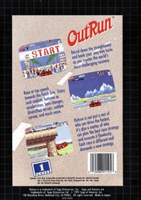 OutRun - Box - Back Image