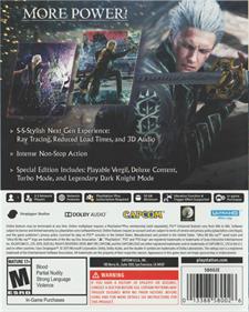 Devil May Cry 5: Special Edition - Box - Back Image